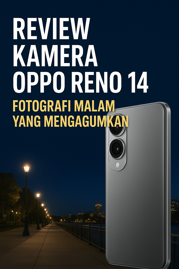 Kamera OPPO Reno 14 untuk fotografi malam