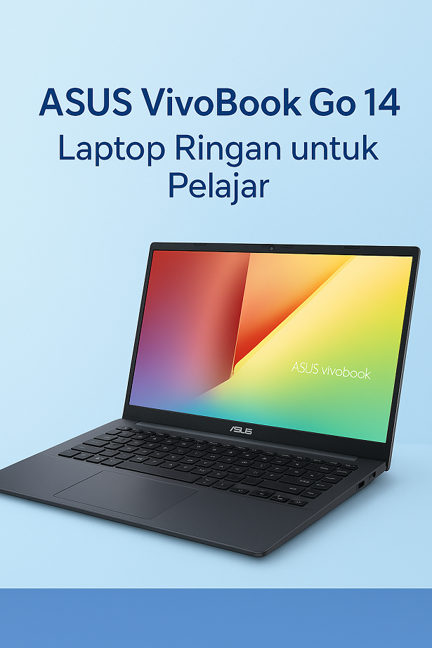 Laptop ASUS VivoBook Go 14 untuk Pelajar