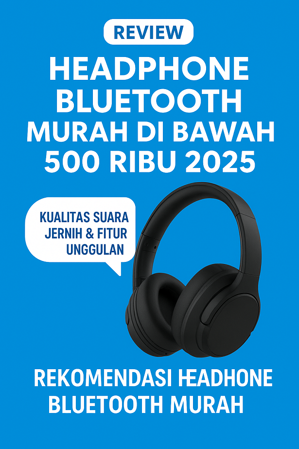 Headphone Bluetooth murah di bawah 500 ribu tahun 2025