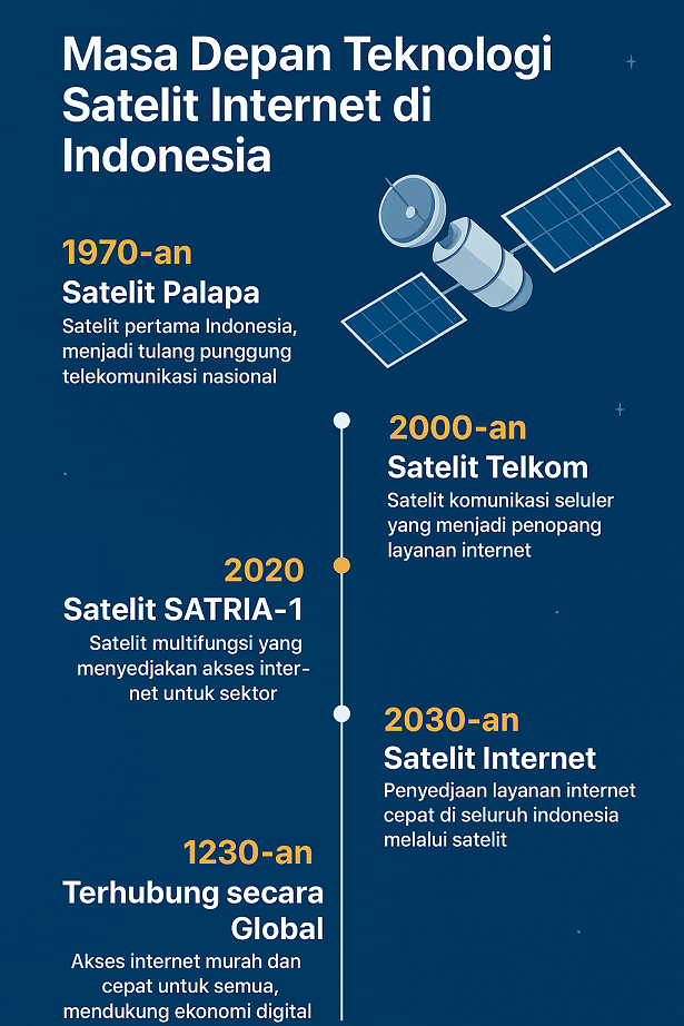 Masa Depan Teknologi Satelit Internet di Indonesia