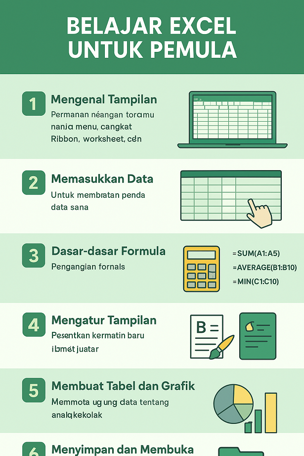 Cara Menggunakan Microsoft Excel untuk Pemula