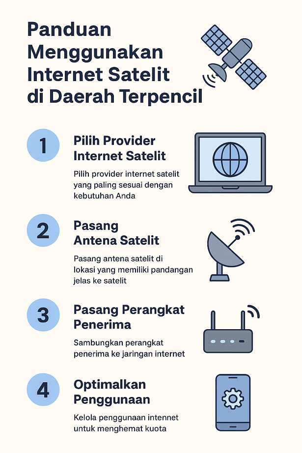 Internet Satelit di Daerah Terpencil