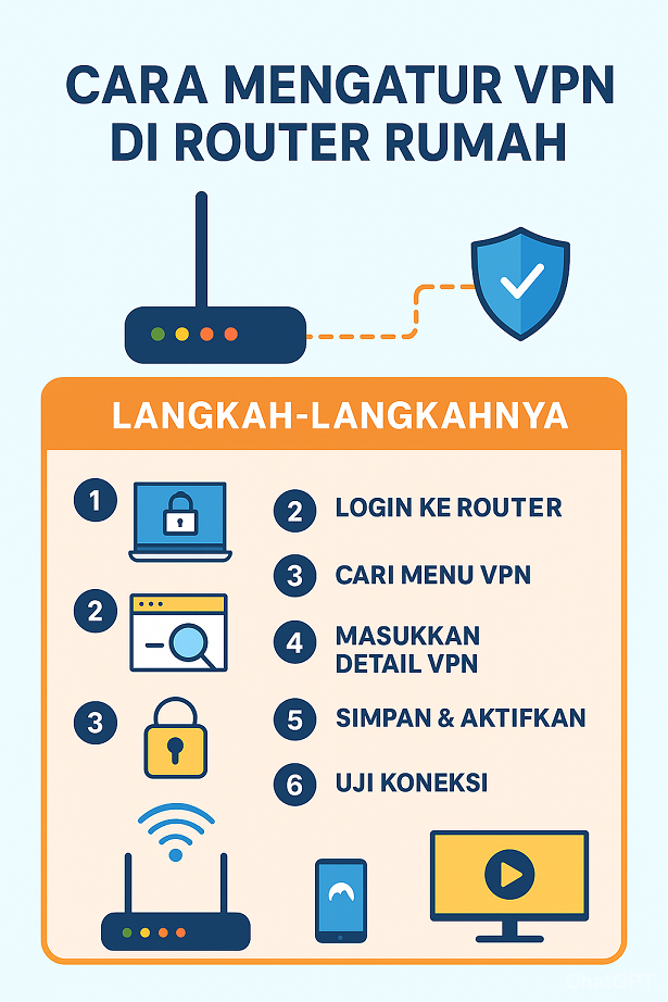 Cara Mengatur VPN di Router Rumah
