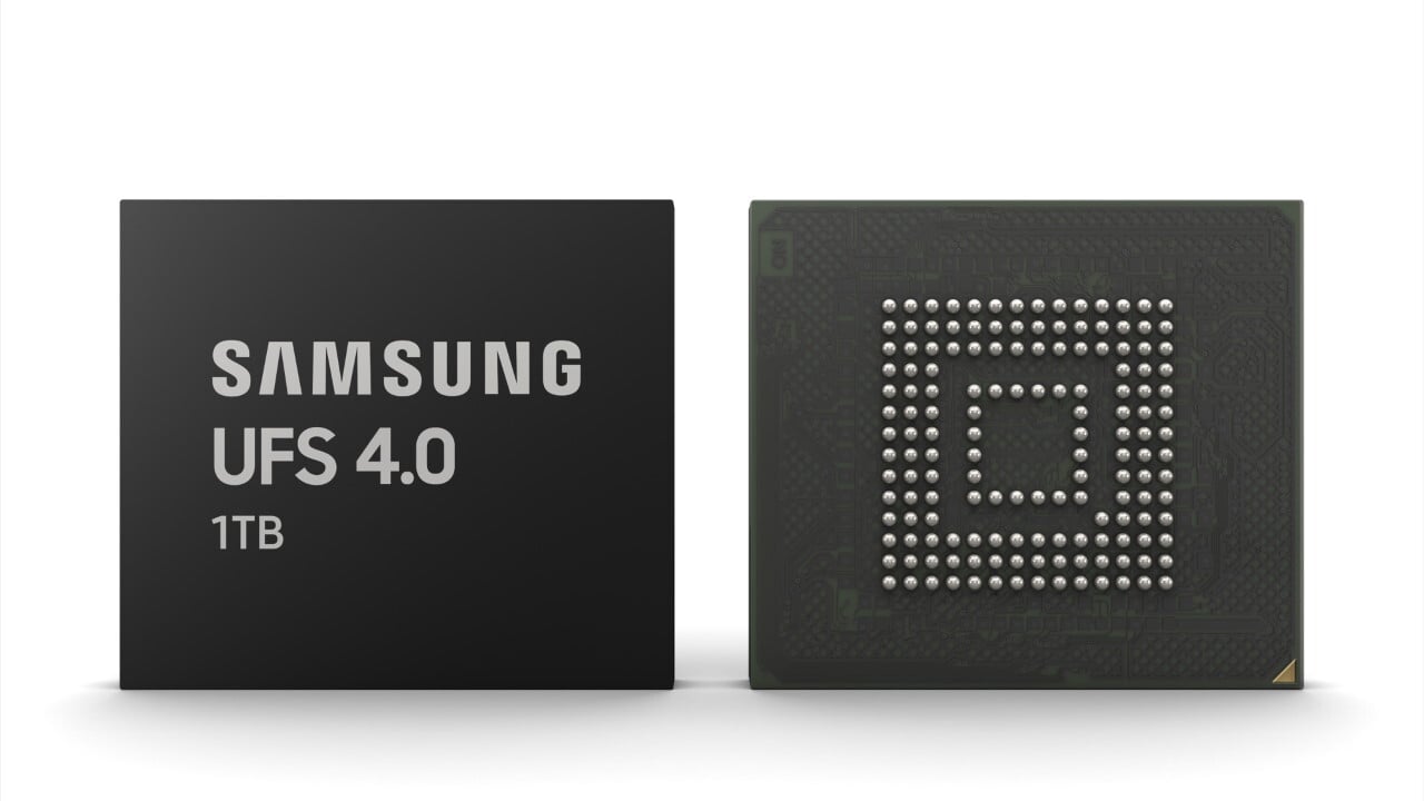 Chip penyimpanan Samsung UFS 4.0